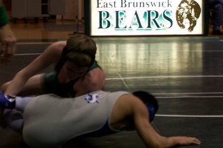 East Brunswick Wrestling Chris Williams - click for larger image