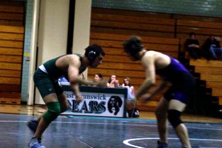 East Brunswick Wrestling Bryan Pedreiro - click for larger image