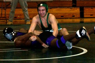 East Brunswick Wrestling Sergio Garcia - click for larger image