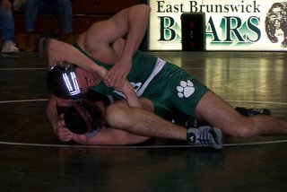 East Brunswick Wrestling Bryan Pedreiro - click for larger image