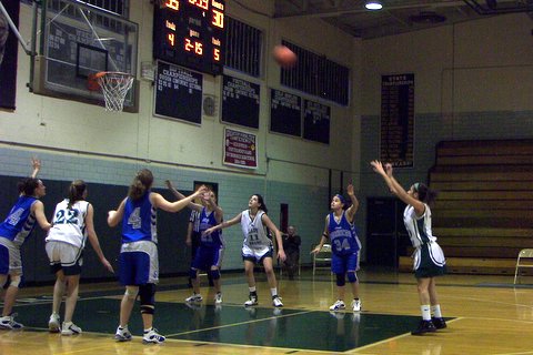 East Brunswick Girls Basketball - click for larger image