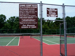 East Brunswick Parks: Lenape Park Tennis Courts